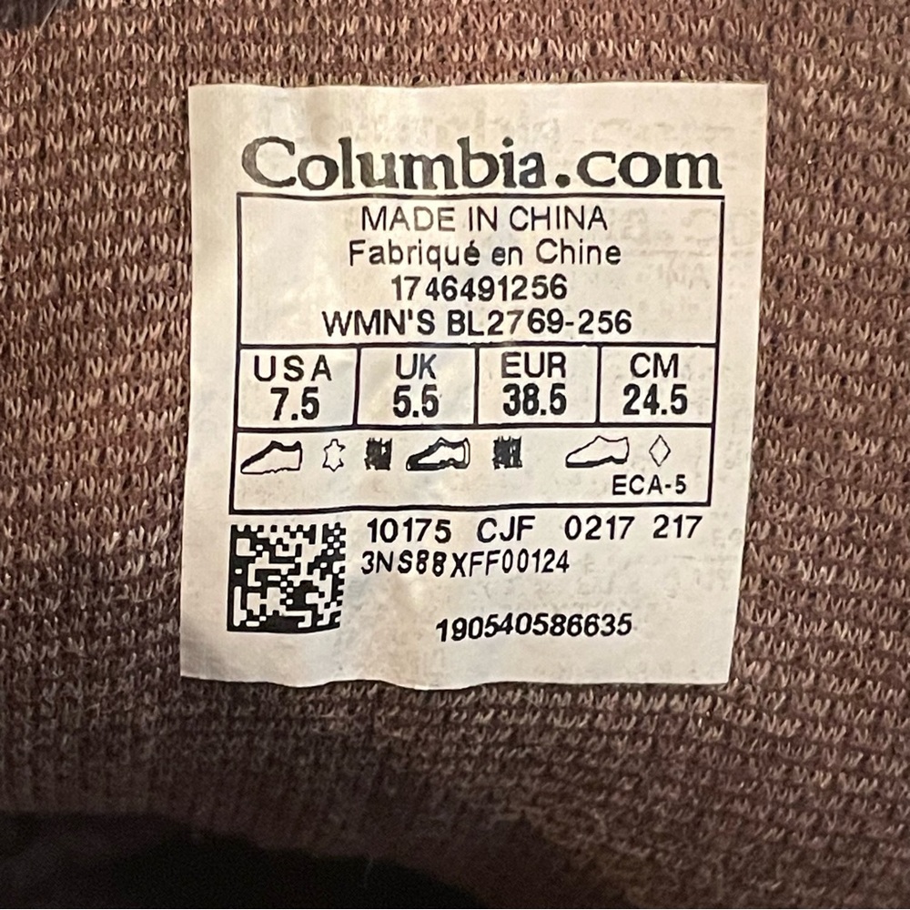 Columbia Women's Brown Lace-Up Boots - Picture 12 of 14